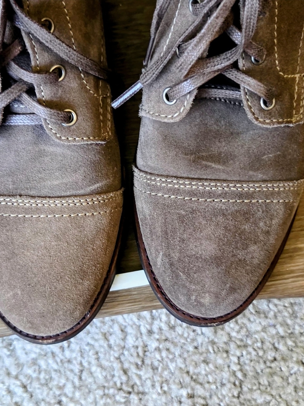 Thursday Boot Company Women's Captain Boots light brown Size 9 - Picture 3 of 7